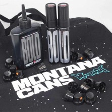 Montana : Bold Permanent Markör Yedek Mürekkep : 200 ml : Deep Black