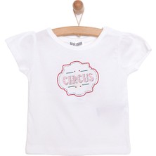 HelloBaby Basic Baskılı T-Shirt Kız Bebek