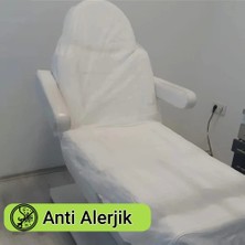 Mivelacure Tek Kullanımlık Çift Taraflı Sıvı Geçirmez Anti Alerjik Lastikli Sedye Örtüsü 80X240CM 100 Adet