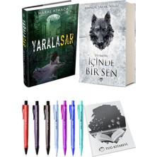 Içinde Bir Sen 3 Yehmum Ciltli Binnur Şafak Nigiz ve Ephesus Yayınları Yaralasar 2 Ciltli Maral Atmaca 2li Set