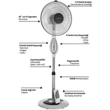 Goldmaster Gm-7922 Kutup Ayaklı Kumandalı Vantilatör