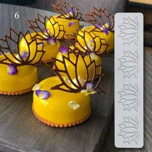 Pengfushop4 A06 Tarzı Featherleafbutterflyhoneycomb Tasarım Dantel Mat Fondan Kek Kalıbı Şeker Zanaat Silikon Ped Kek Dekorasyon Araçları Bakeware (Yurt Dışından)