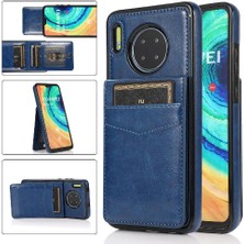 Colorful Shop Huawei Mate 30 Manyetik Toka Kickstand Kart Tutucu ile Uyumlu (Yurt Dışından)