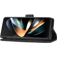 Colorful Shop Samsung Galaxy Z Için Flip Case Fold 5 Premium Bileklik Kart Yuvaları Kapatma (Yurt Dışından)