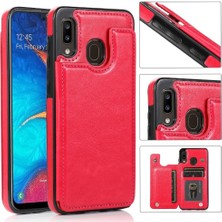 Colorful Shop Cüzdan Kılıf Samsung Galaxy A20/A30/M10S Pu ile Çift Manyetik Toka (Yurt Dışından)