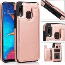 Colorful Shop Cüzdan Kılıf Samsung Galaxy A20/A30/M10S Pu ile Çift Manyetik Toka (Yurt Dışından)