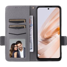 Colorful Shop Xıaomı Poco M6 4g Manyetik Yan Toka Cüzdan Pu Deri Için Flip Case (Yurt Dışından)