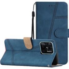 Colorful Shop Xiaomi Redmi 10C Bilek Kayışı Flip Case Için Flip Case Folio Tam Koruma Pu (Yurt Dışından)