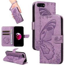 Colorful Shop IPhone 6 Için Flip Case Artı/6s Artı Kredi Kartı Yuvası ile Kabartmalı El (Yurt Dışından)