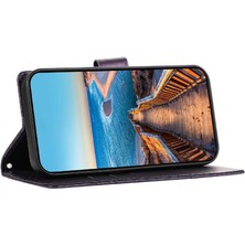 Colorful Shop IPhone 16 Için Flip Case Kickstand Üç Kart Yuvaları Darbeye Şok (Yurt Dışından)