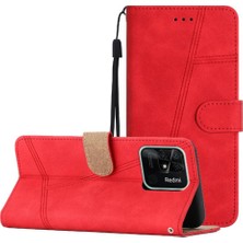 Colorful Shop Xiaomi Redmi 10C Bilek Kayışı Flip Case Için Flip Case Folio Tam Koruma Pu (Yurt Dışından)