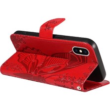 Colorful Shop Kredi Kartı Yuvası ile IPhone Xs Max Için Flip Case Ayrılabilir El Kayışı (Yurt Dışından)