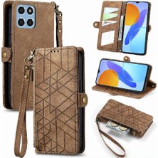 Colorful Shop Onur X8 5g Için Flip Case Kapak Darbeye Cüzdan Deri Kılıf (Yurt Dışından)