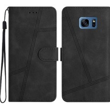 Colorful Shop Samsung Galaxy S7 Kart Yuvaları Tutucu Manyetik Tam Koruma Için Flip Case (Yurt Dışından)