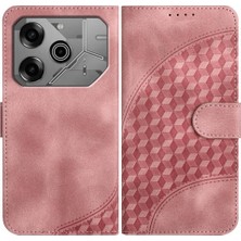 Colorful Shop Tecno Pova 6 Pro Manyetik Kart Tutucu Için Flip Case Pu Deri Kapak Çevirin (Yurt Dışından)