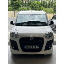 Batman Garage Doblo Batman Yarasa Ayna Kapağı Piano Black 2010-2021