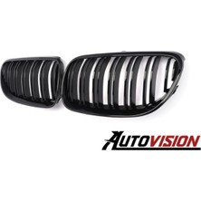 AutoVision Bmw 3 Serisi E92 Coupe Uyumlu Ön Panjur Seti M3 Böbrek 2010-2013