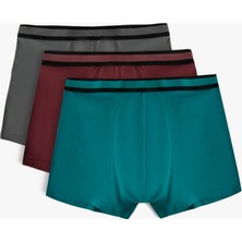 Koton 3'lü Basic Boxer Seti Pamuklu