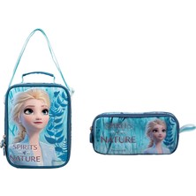 Frozen Beslenme Çantası ve Kalem Kutu Salto Spirits