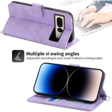 Manyi Market Google Pixel 8 Pro Darbeye Dayanıklı Çoklu Kredi Kartı Yuvaları Için Flip Case (Yurt Dışından)