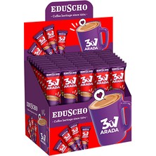 Eduscho 3'ü 1 Arada Hazır Kahve, 40 x 17,5 G