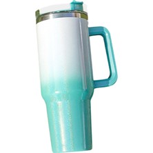 Lotin Dış Şil Için Kulplu Kapaklı 40OZ Tumbler (Yurt Dışından)