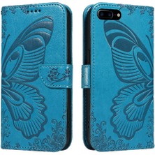 BDT Boutique IPhone 6 Için Flip Case Artı/6s Artı Kredi Kartı Yuvası ile Kabartmalı El (Yurt Dışından)