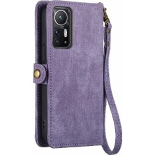 BDT Boutique Xiaomi 12 Için Flip Case Deri Çanta Basit Iş Kapak Çevirin Cüzdan (Yurt Dışından)