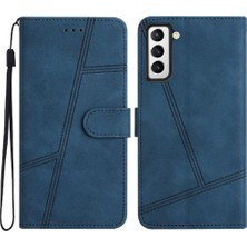 BDT Boutique Samsung Galaxy S21 Artı Tam Koruma Bilek Kayışı Flip Pu Için Flip Case (Yurt Dışından)