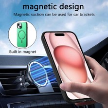 BDT Boutique IPhone 15 Için Flip Case Hafif Kablosuz Şarj Magsafe Araba Bağlar (Yurt Dışından)