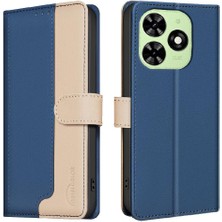 BDT Boutique Tecno Pop 8 Kickstand Flip Folio Rfıd Engelleme Kart Yuvaları Için Flip Case (Yurt Dışından)