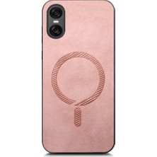 BDT Boutique Sony Xperia 10 Ⅵ Magsafe Araç Mounts Için Flip Case Kablosuz Şarj Ince (Yurt Dışından)