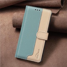 BDT Boutique Tecno Pop 8 Kickstand Flip Folio Rfıd Engelleme Kart Yuvaları Için Flip Case (Yurt Dışından)