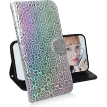 BDT Boutique Tecno Pova 6 Pro 5g Için Flip Case Kart Yuvası Standı Tutucu Glitter Renkli (Yurt Dışından)