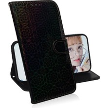 BDT Boutique Tecno Camon Için Flip Case 30 4g/5g Glitter Renkli Kart Yuvası Standı Kılıf (Yurt Dışından)