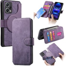 Mays Shop Xiaomi Redmi Not 12 Pro Artı 5g Mıknatıs Koruyucu Malzeme Için Flip Case (Yurt Dışından)