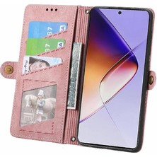 Mays Shop Infinix Not 40 Cüzdan Için Flip Case Basit Iş Kapak Kapak Darbeye (Yurt Dışından)