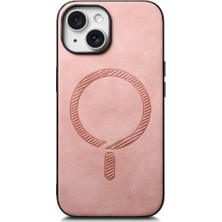 Mays Shop IPhone 15 Için Flip Case Hafif Kablosuz Şarj Magsafe Araba Bağlar (Yurt Dışından)