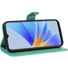 Mays Shop Kredi Kartı Yuvası ile Oppo A17 Için Flip Case Ayrılabilir El Kayışı Yüksek (Yurt Dışından)