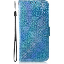 Mays Shop Huawei Nova 12 Için Flip Case Standı Tutucu Glitter Renkli Cüzdan Kılıf Pu (Yurt Dışından)