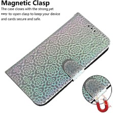 Mays Shop Xiaomi Poco M6 4g Için Flip Case Standı Tutucu Premium Pu Deri Glitter (Yurt Dışından)