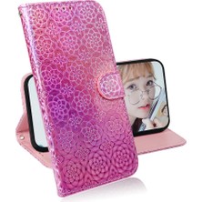 Mays Shop Xiaomi Poco M6 4g Için Flip Case Standı Tutucu Premium Pu Deri Glitter (Yurt Dışından)