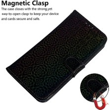 Mays Shop Infinix Not 40 4g Glitter Renkli Standı Tutucu Cüzdan Kılıf Için Flip Case (Yurt Dışından)