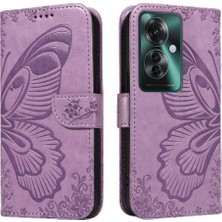 Mays Shop Kredi Kartı Yuvası ile Oppo Credit 11F 5g Yüksek Kaliteli Deri Için Flip Case (Yurt Dışından)