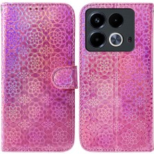 Mays Shop Infinix Not 40 4g Glitter Renkli Standı Tutucu Cüzdan Kılıf Için Flip Case (Yurt Dışından)