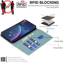 Mays Shop Realme C53 Flip Folio Kart Yuvaları Için Flip Case Tutucu Kickstand Darbeye (Yurt Dışından)