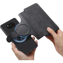 Mays Shop Xiaomi Poco X3 Nfc Retro Mıknatıs Koruyucu Malzeme Cüzdan Için Flip Case (Yurt Dışından)