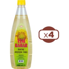 Yeni Bahar Ayçiçek Yağı 1 Litre x 4 Adet