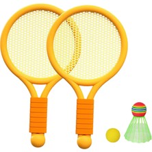 Noooar Çocuk Badminton Tenis Plaj Oyuncakları Turuncu Için Tenis (Yurt Dışından)