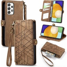 Mays Boutique Samsung Galaxy Için Flip Case A52S 5g Darbeye Kapak Kapak Basit Cüzdan (Yurt Dışından)